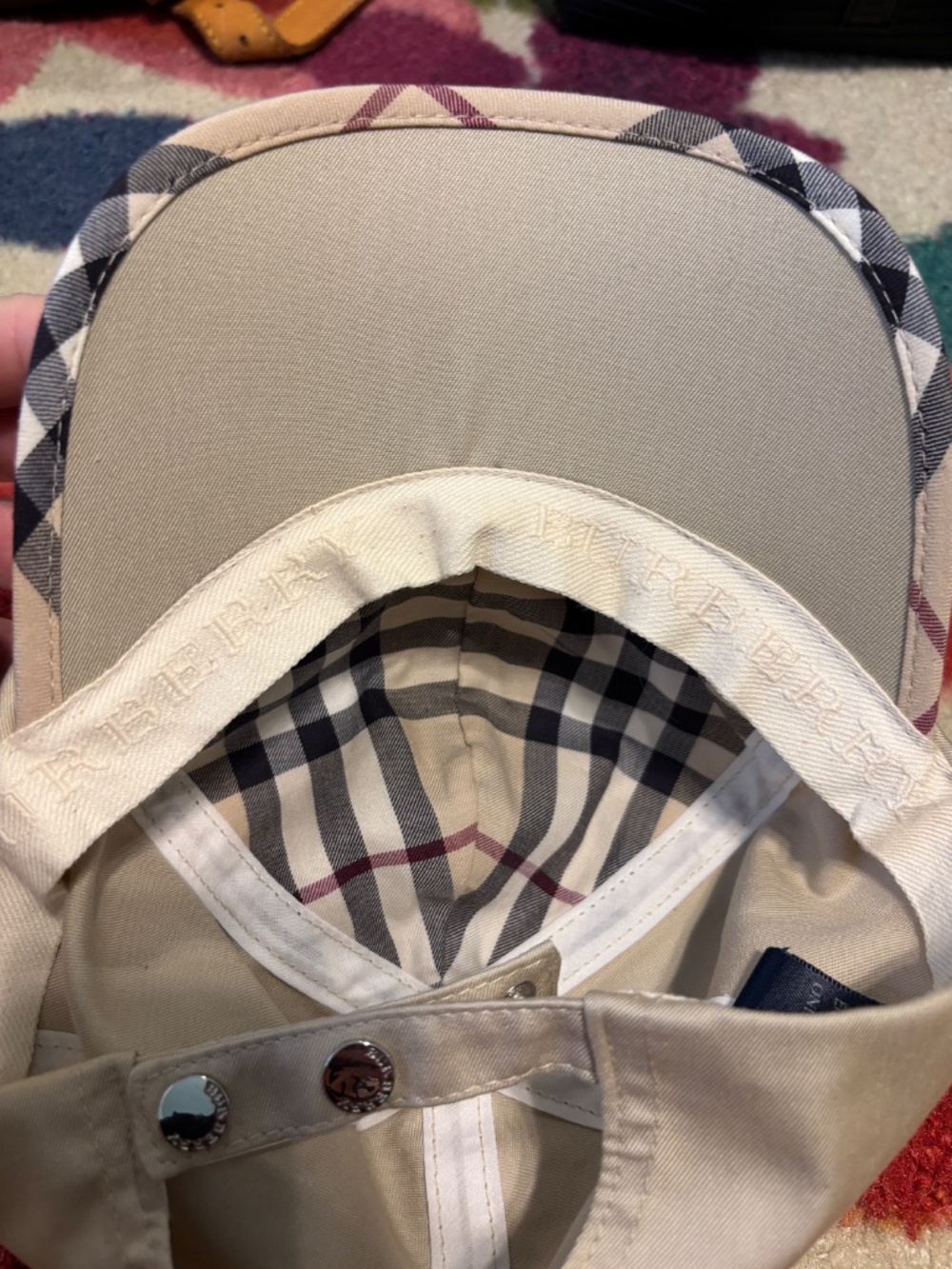 Burberry ball cap - Picture 5 of 5